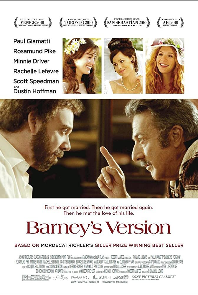 BARNEY’S VERSION